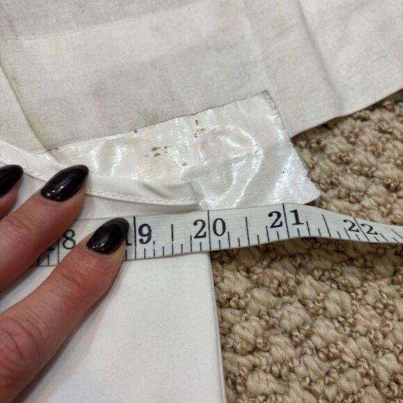 Ladies Nanette Lepore White Slip Dress Midi Size 14 - Picture 9 of 10